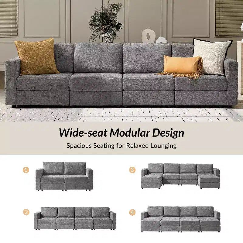 Divano sezionale contenitore Matilde Modern|ARTFUL LIVING DESIGN