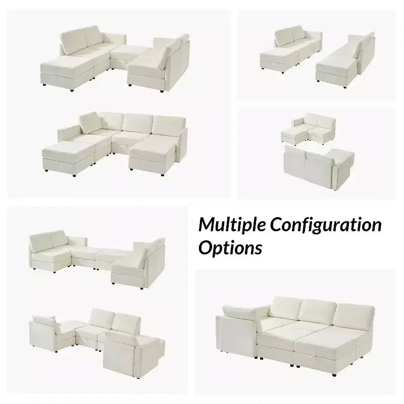 Divano sezionale contenitore Matilde Modern|ARTFUL LIVING DESIGN