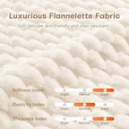 Divano Sezionale Modulare 82 Flannelette 2 Posti Seduta Profonda Fibbia Nessun Montaggio Crema