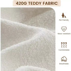 Sedia Decorativa Moderna, Struttura in Metallo e Braccioli in Legno, Sedia da Lettura Imbottita per Camere da Letto e Salotti, Ergonomica, Singola Bianca