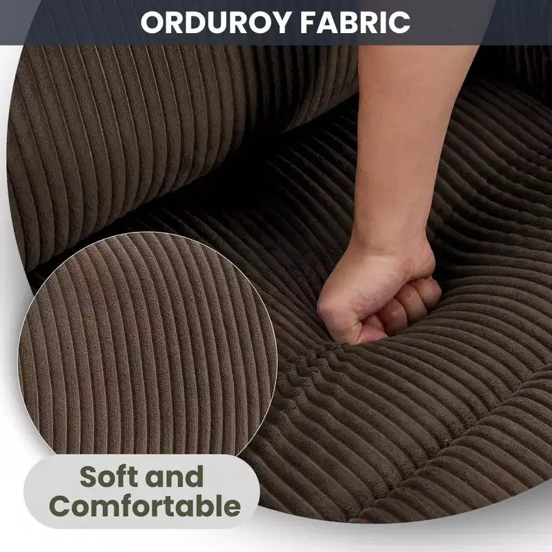 Poltrona reclinabile elettrica in velluto a coste con sollevamento elettrico, reclinazione a 155°, massaggio, riscaldamento, doppi portabicchieri e funzione di assistenza in piedi, sedia ergonomica confortevole per anziani