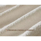 Divano componibile modulare 140 a U, divano "Cloud Boneless" con doppio chaise longue/ottoman e cuscini in memory foam in ciniglia per il soggiorno