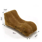 Divano creativo per adulti imbottito con spugna di alta qualità, si adatta alle curve del corpo umano, sedia relax per soggiorno, camera da letto, balcone