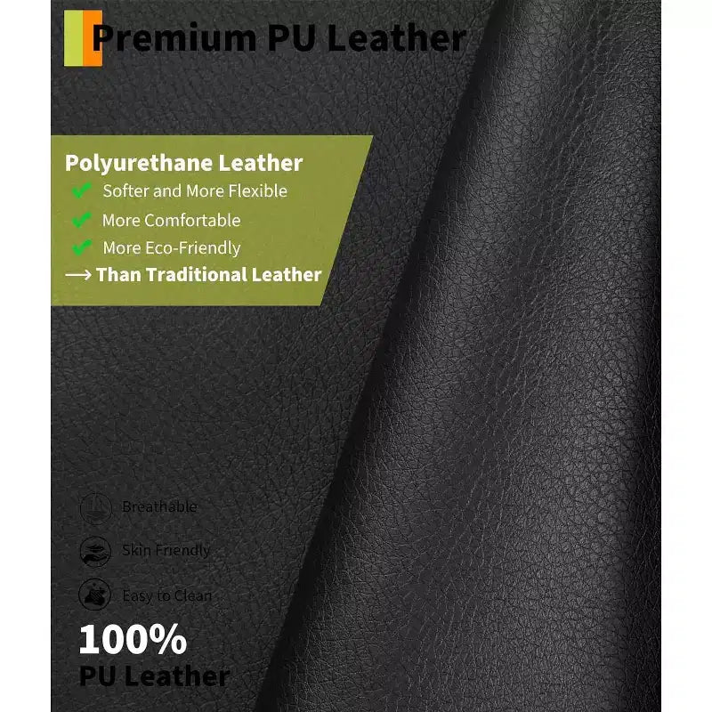 Poltrona reclinabile elettrica Acekool Power Lift, calore e massaggio, poltrona reclinabile regolabile in PU per anziani, soggiorno
