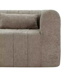 Divano componibile modulare MAYEERTY da 145,5 pollici con rivestimento in poliestere beige, divano in spugna compressa a 4 pezzi per soggiorno