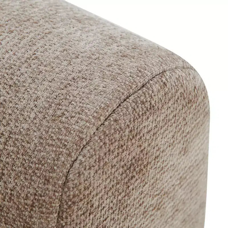 Divano componibile modulare MAYEERTY da 145,5 pollici con rivestimento in poliestere beige, divano in spugna compressa a 4 pezzi per soggiorno