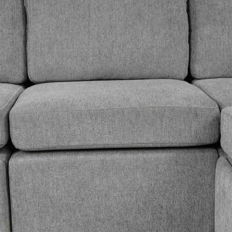 MAYEERTY 35.4 Divano moderno estraibile Divano letto Poltrona singola per soggiorno Grigio
