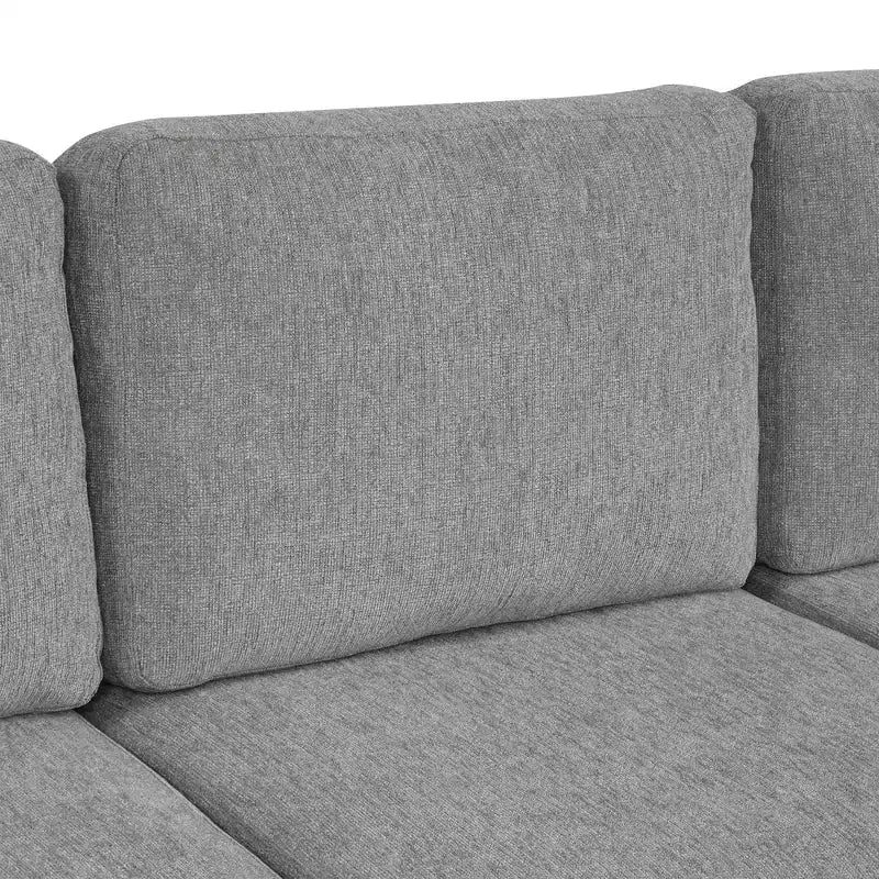 MAYEERTY 35.4 Divano moderno estraibile Divano letto Poltrona singola per soggiorno Grigio