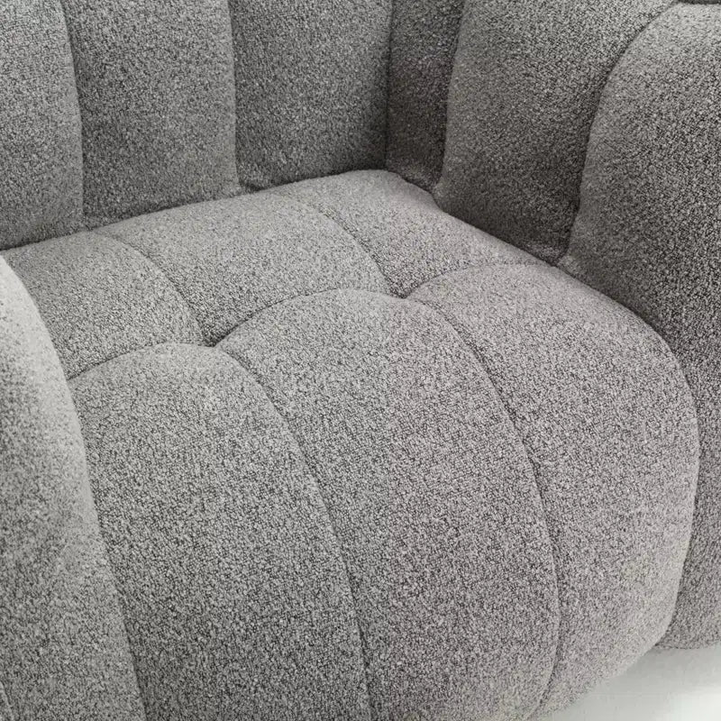 Pouf morbido con schiuma ad alta resilienza, divano pigro quadrato con poggiapiedi, fodera per adulti per giocare, leggere o guardare la TV