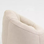 Sedia da divano a sacco Bedding, sedia a sacco con schiuma ad alta pressione, materiale per adulti con imbottitura in schiuma compressa, pouf a sacco con poggiapiedi
