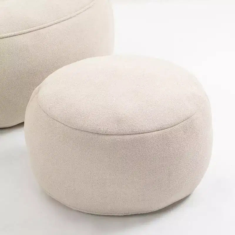 Sedia da divano a sacco Bedding, sedia a sacco con schiuma ad alta pressione, materiale per adulti con imbottitura in schiuma compressa, pouf a sacco con poggiapiedi
