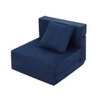 Folding Sofa Bed, Foldable Couch Bed with Pillow, Convertible Sleeper Chair Folding Sofa Mattress, Futon Floor Couch with Memory Foam Washable Cover