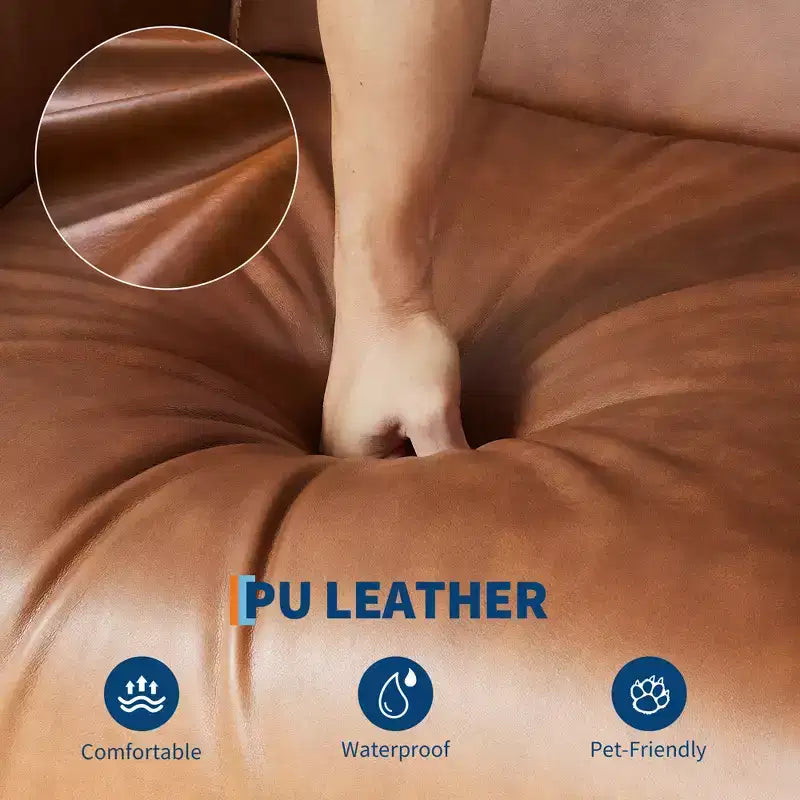 Poltrona Reclinabile Girevole a Dondolo, Divano Singolo in Tessuto Imbottito, Poltrona Singola Ergonomica con Schienale Alto, per Soggiorno, Camera da Letto