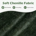 Divano componibile Costway, divano a U con doppia chaise longue, braccioli imbottiti con cuscino per la casa, beige/verde/grigio