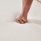 MAYEERTY Poltrona Letto Trasformabile 2 in 1 in Tessuto Lana Alpaca, Salvaspazio, per Piccoli Spazi, Soggiorno, Dormitorio, Appartamento