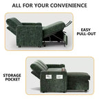 Dyonery Divano Letto, 82 Pollici Divano Estraibile con Schienale Reclinabile/Chaise Longue Reversibile con Contenitore, Divano a L 3 in 1, Montaggio Senza Attrezzi