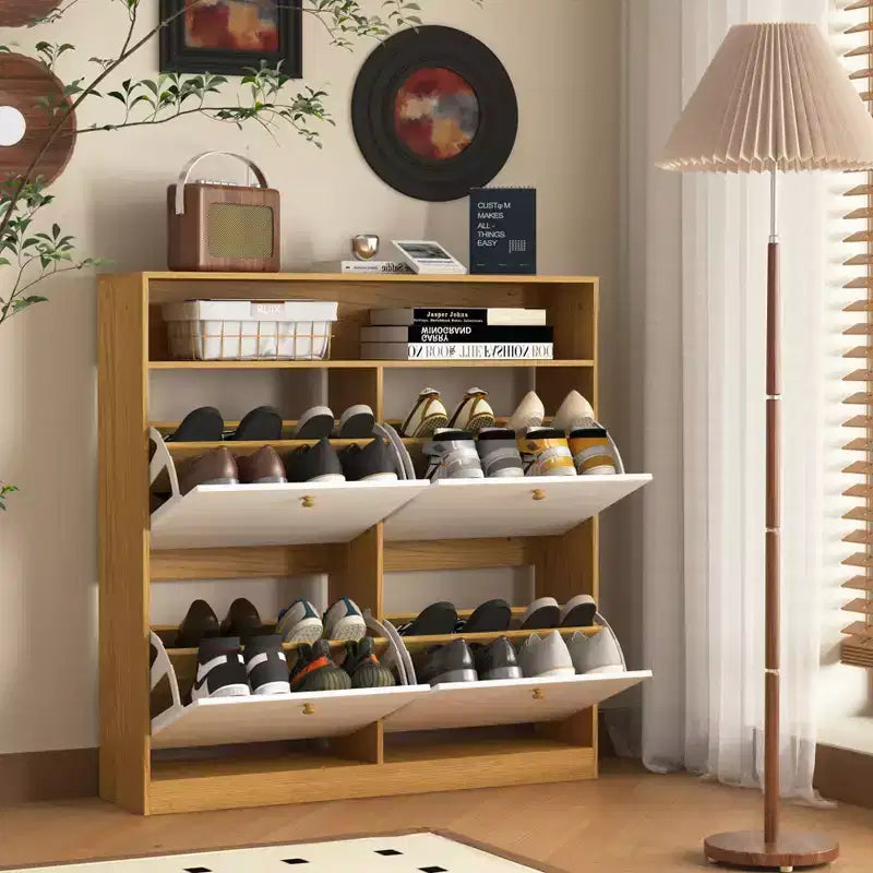 Divano modulare componibile a 5 posti curvo in velluto MAYEERTY con cuscini decorativi