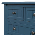 Console Table with 3 Storage Drawers and Bottom Shelf