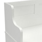 40W Entryway Bench with Doors & Shoe Storage | Transitional Style