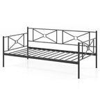 Costway Metal Daybed Frame Twin Size Slat Support Mattress Foundation