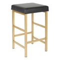 26 Gold Backless Counter Height Barstool - OSP Home Furnishings