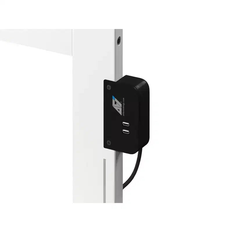 Testiera curva in legno massiccio, con porte di ricarica USB, in legno duro verniciato satinato