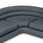 Divano sezionale angolare Intex da interno con poltrona e pouf (confezione da 2)