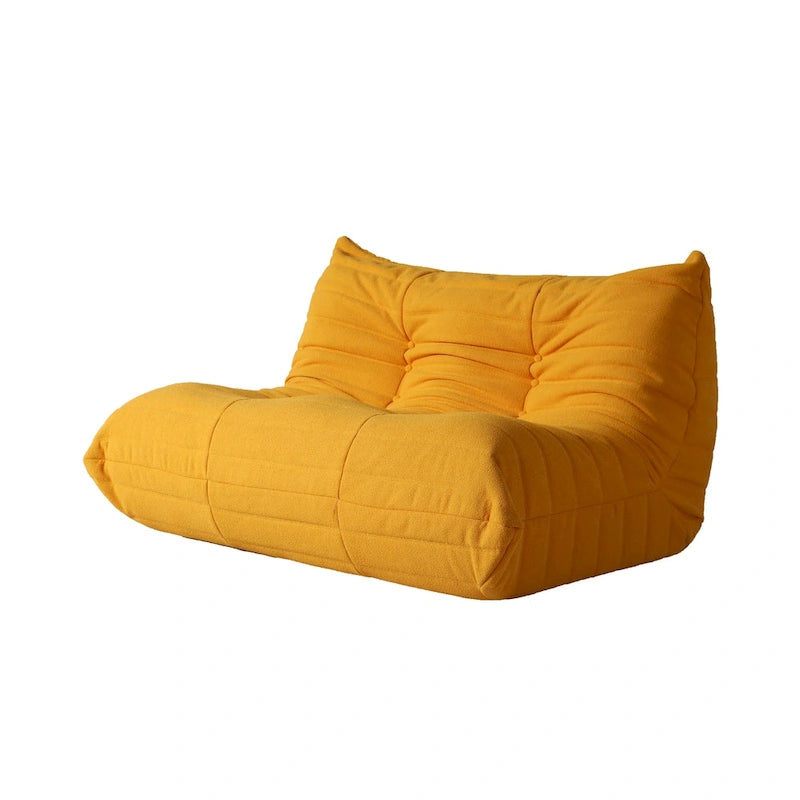 Teddy Fabric Lazy Sofa Sets for Bedroom Living Room,Comfortable Bean Bag Chair Floor Couch