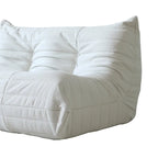 Teddy Fabric Lazy Sofa Sets for Bedroom Living Room,Comfortable Bean Bag Chair Floor Couch