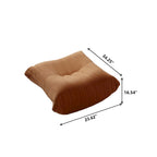 Teddy Fabric Lazy Sofa Sets for Bedroom Living Room,Comfortable Bean Bag Chair Floor Couch