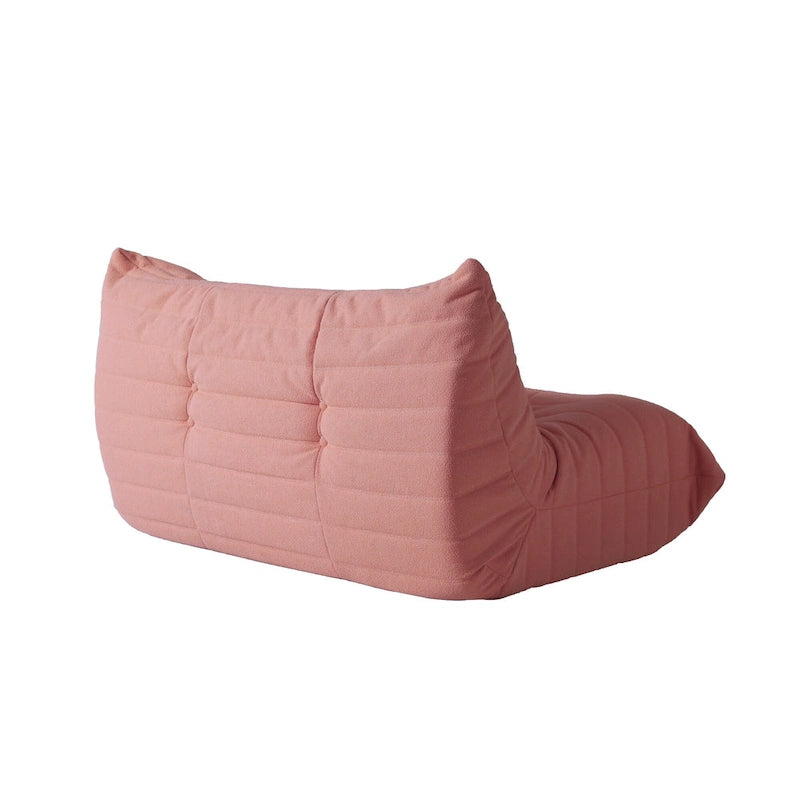 Teddy Fabric Lazy Sofa Sets for Bedroom Living Room,Comfortable Bean Bag Chair Floor Couch