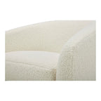 Modern Upholstered Swivel Barrel Chair for Living Room