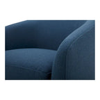 Modern Upholstered Swivel Barrel Chair for Living Room