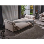 2-Piece Traditional Sofa & Loveseat Living Room Set