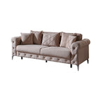 2-Piece Traditional Sofa & Loveseat Living Room Set