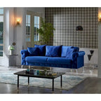 2-Piece Traditional Sofa & Loveseat Living Room Set