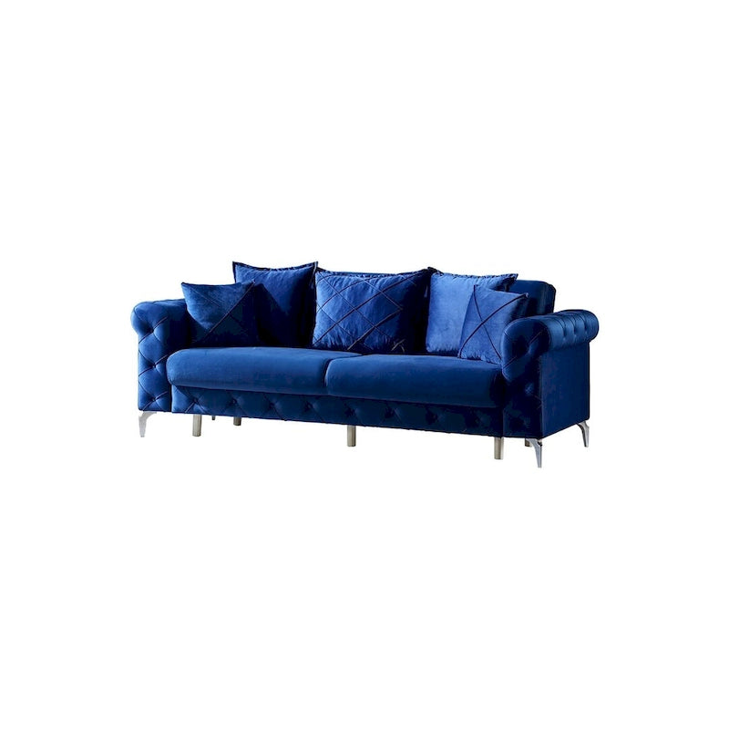 2-Piece Traditional Sofa & Loveseat Living Room Set