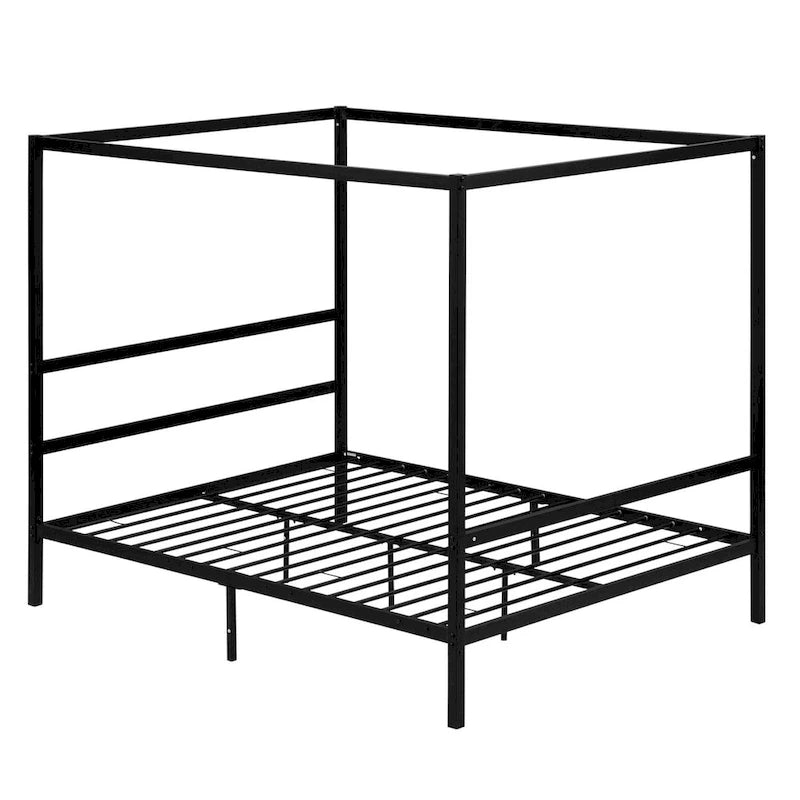 Black Mosquito Net Bed