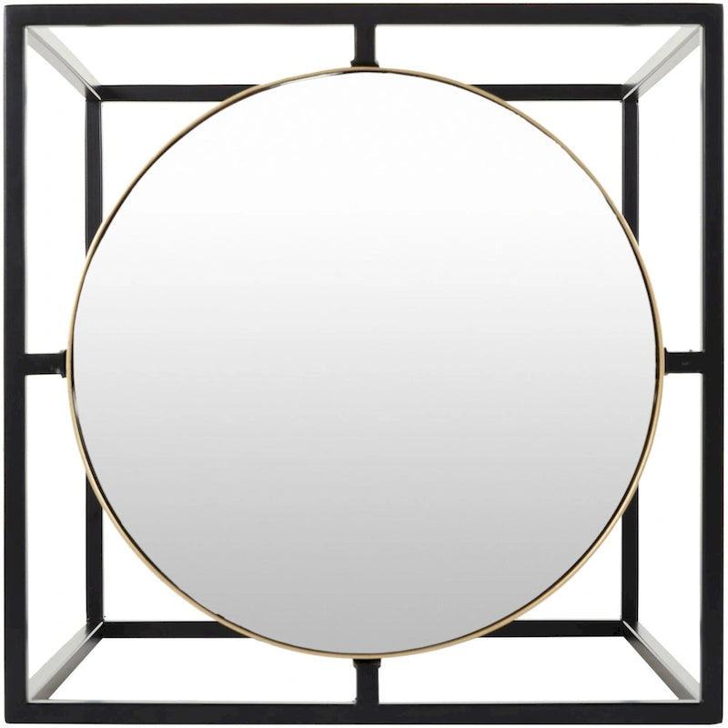 Karley Nesting Mirrored End Tables - 21H x 21W x 21D, 19H x 19W x 19D