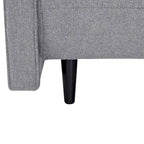 Convertible Chair to Chaise Lounge or Twin Bed for Small Spaces