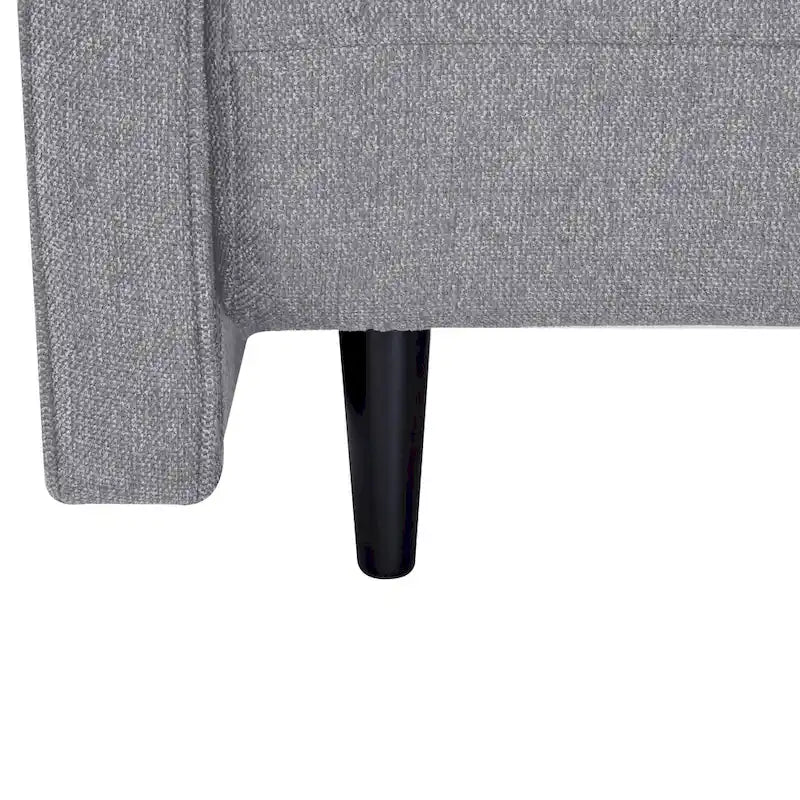 Convertible Chair to Chaise Lounge or Twin Bed for Small Spaces