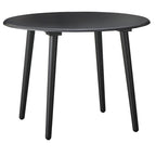 Round Dining Table with Sturdy Pedestal Base