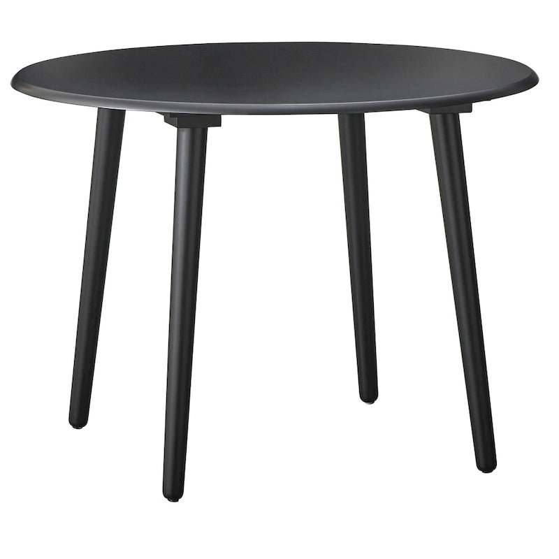 Round Dining Table with Sturdy Pedestal Base