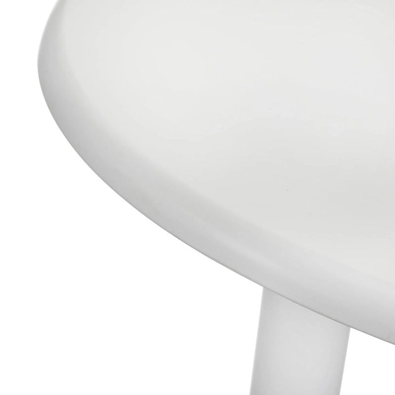 Round Dining Table with Sturdy Pedestal Base