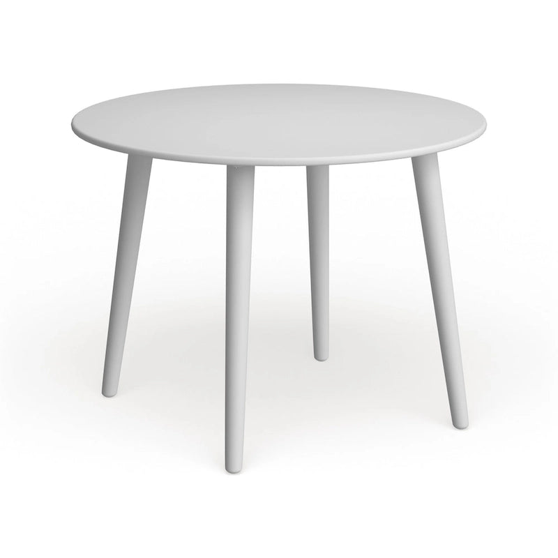 Round Dining Table with Sturdy Pedestal Base
