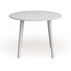 Round Dining Table with Sturdy Pedestal Base