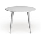 Round Dining Table with Sturdy Pedestal Base
