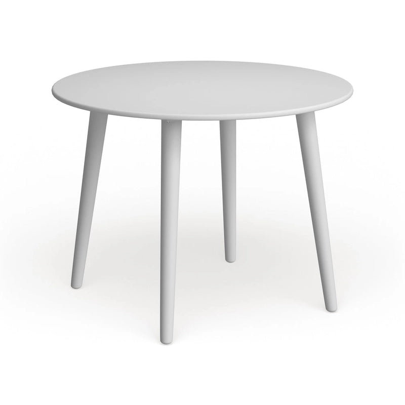 Round Dining Table with Sturdy Pedestal Base