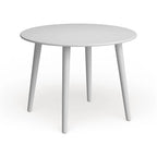 Round Dining Table with Sturdy Pedestal Base