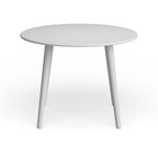 Round Dining Table with Sturdy Pedestal Base